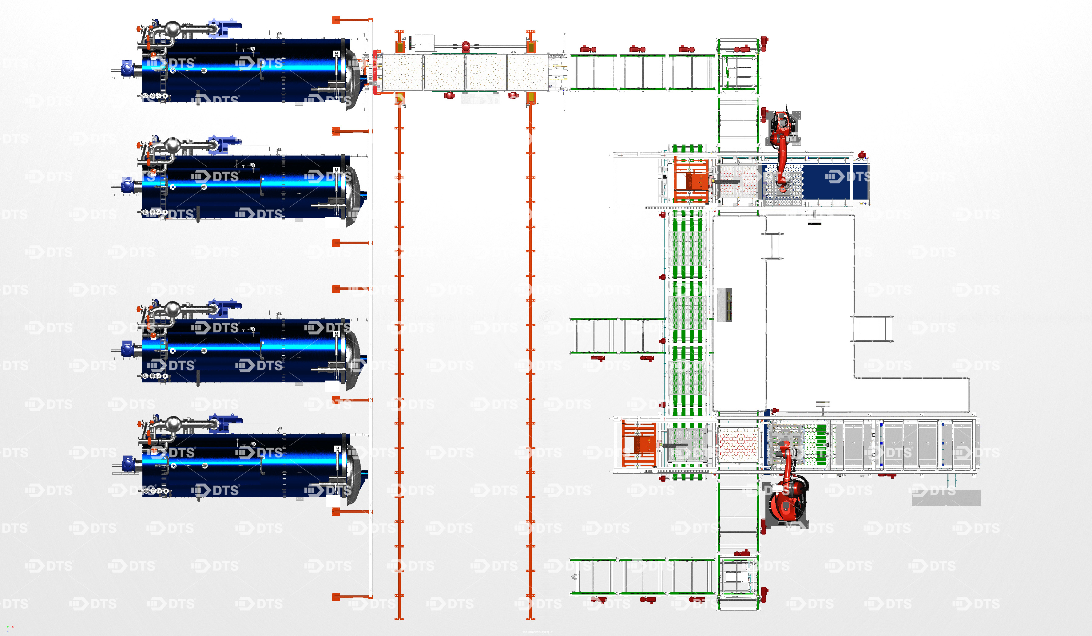 殺菌車間自動化系統（ABRS）
